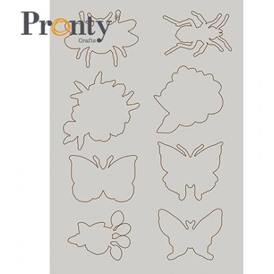 Pronty Chipboard - Insects 1